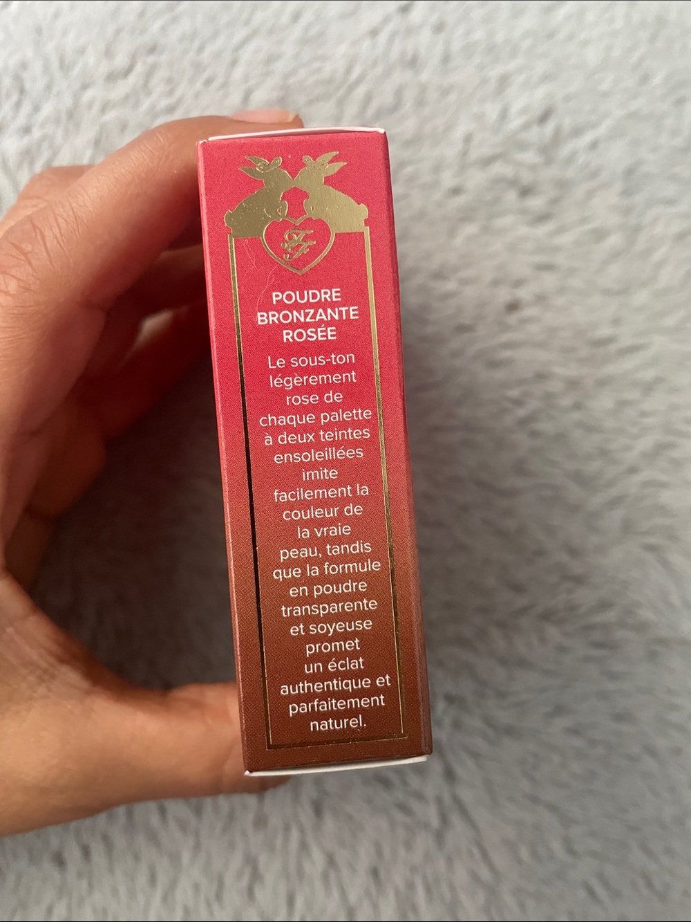 Too Faced Sun Bunny Blushing Bronzer - Pink and Gold Packaging - Picture 3 of 7